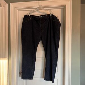 Athletic fit jeans from DXL. Dark wash. Size 56x30